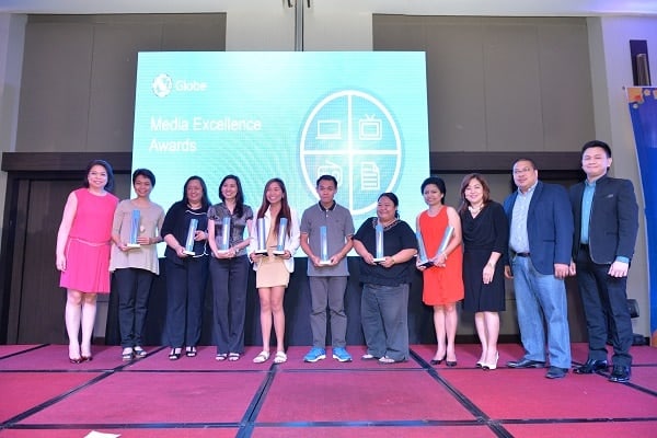 Winners of 4th Globe Media Excellence Awards in Visayas announced