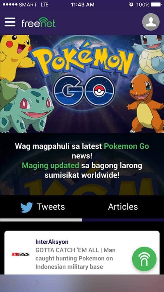 Enjoy The Best Of The Pokemon Go Worldwide Craze With Freenet And Paymaya Big Mikes World Michael Abonitalla